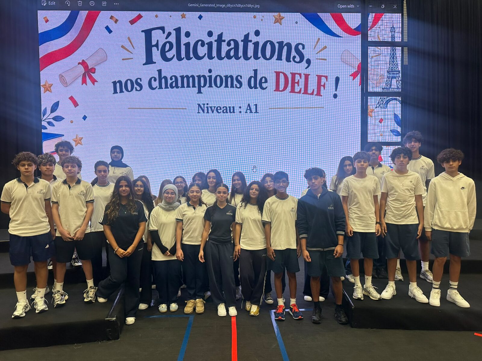 Bravo à nos lauréats du DELF !