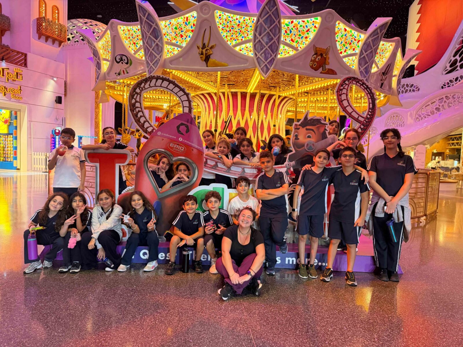 Grades 5 and 6 Enjoy an Exciting Day at Doha Quest